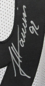 James Harrison Signed/Autographed Steelers White Custom Jersey Beckett 194773