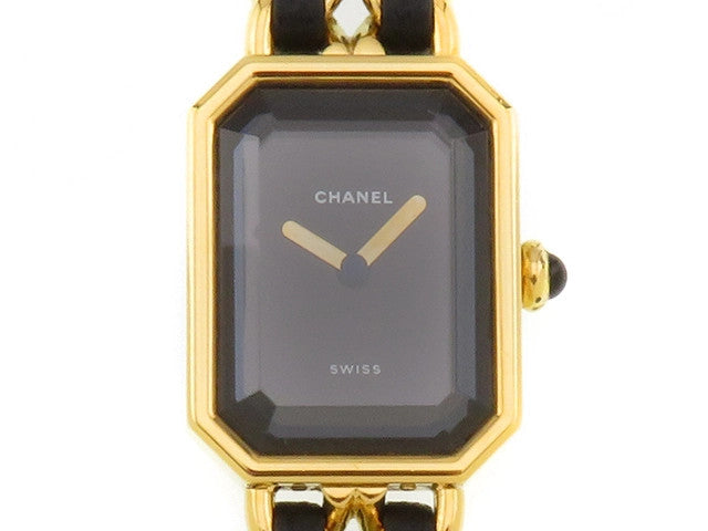 Chanel Premire L H0001 Gold Plated Quartz