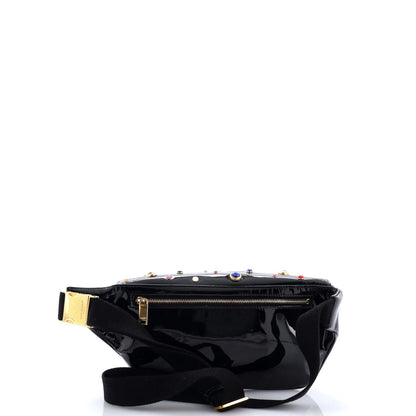 Saint Laurent Classic Monogram Belt Bag Embellished Leather