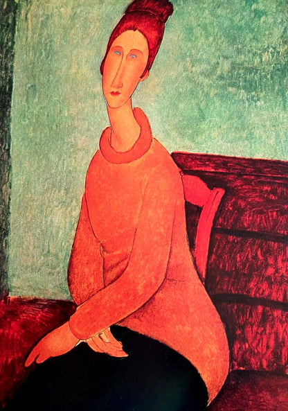 Amedeo Modigliani Lithograph Coa 1952 Museum Signed - Edvard Munch