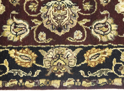 Handmade Agra Jaipur Rug Floral Thick Pile