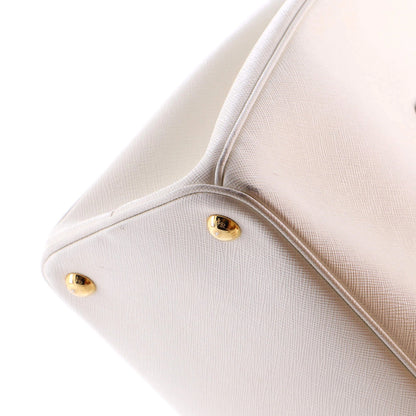 Prada Galleria Double Zip Tote Saffiano Leather Medium