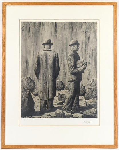 Ren Magritte Lithograph "Le Chant De La Violette" Hand Signed Georgette 1979