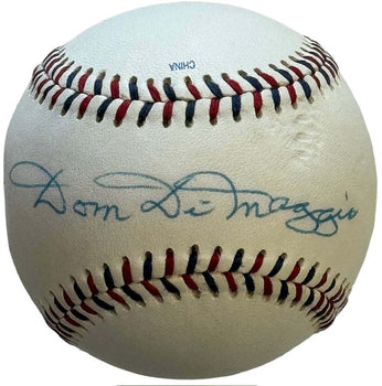 Dom Dimaggio Autographed Official 2004 Triple A