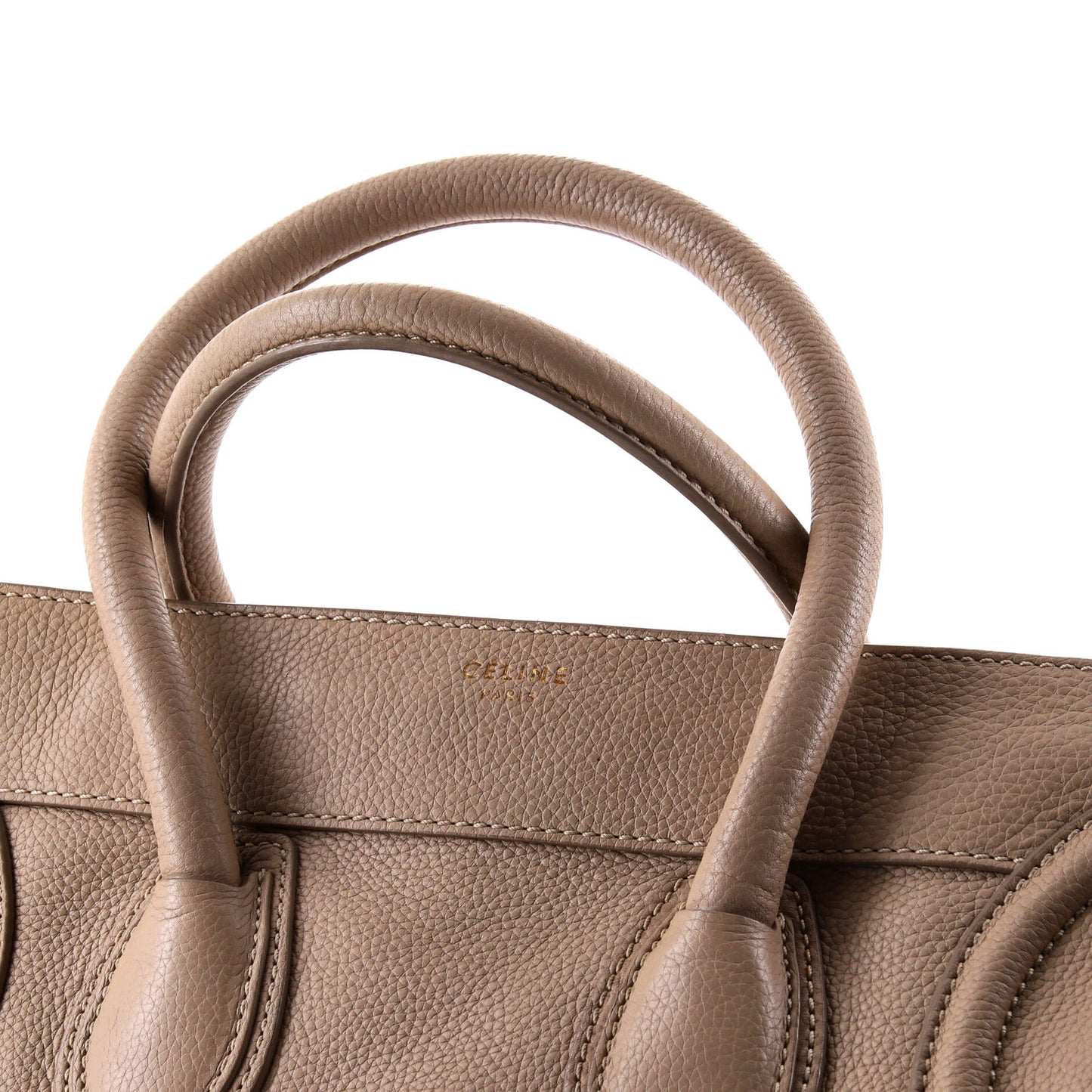 Celine Luggage Bag Grainy Leather Mini