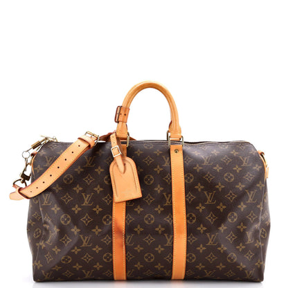 Louis Vuitton Keepall Bandouliere Bag Monogram Canvas 45