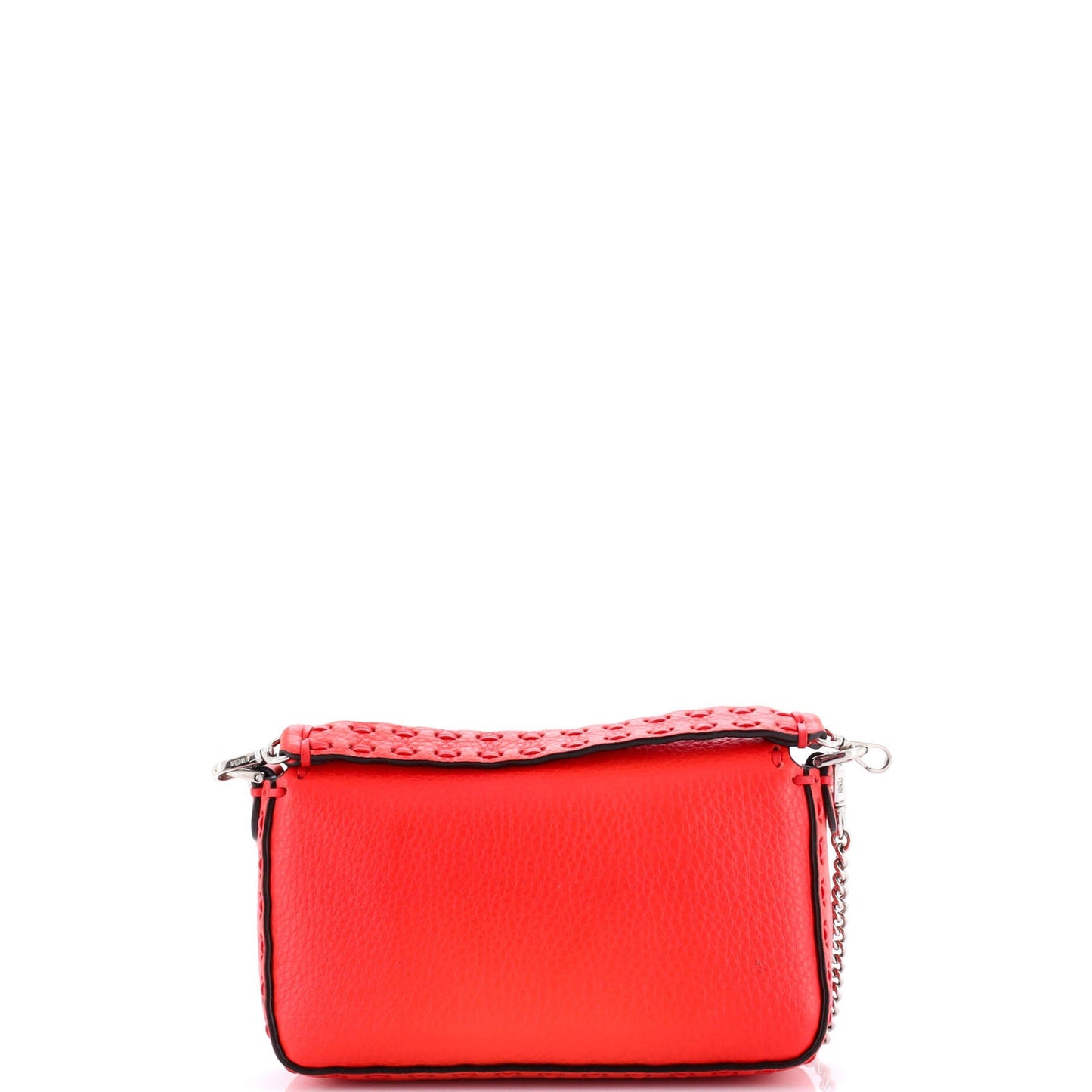 Fendi Selleria Baguette Nm Bag Leather Mini