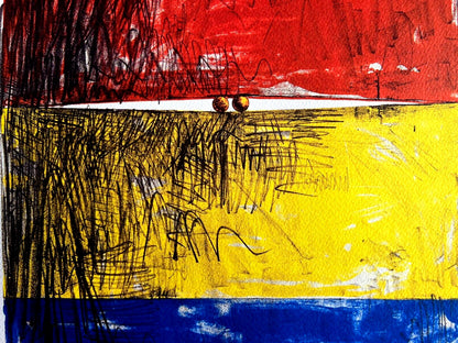 Jasper Johns Lithograph Coa Signed In Pen Numbered In Pencil Limited 180Ex