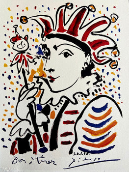Pablo Picasso Coa Signed In Pen Numbered In