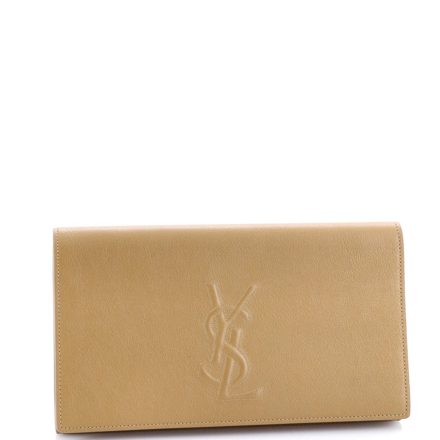 Saint Laurent Belle De Jour Clutch Leather Large