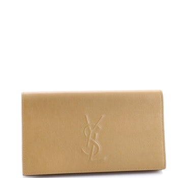 Saint Laurent Belle De Jour Clutch Leather Large