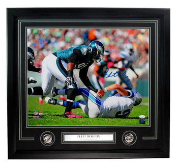 Fletcher Cox Signed/Auto 16X20 Photo Philadelphia
