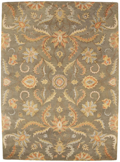 8X11 Ft Hand-Tufted Modern Oriental Rug Large