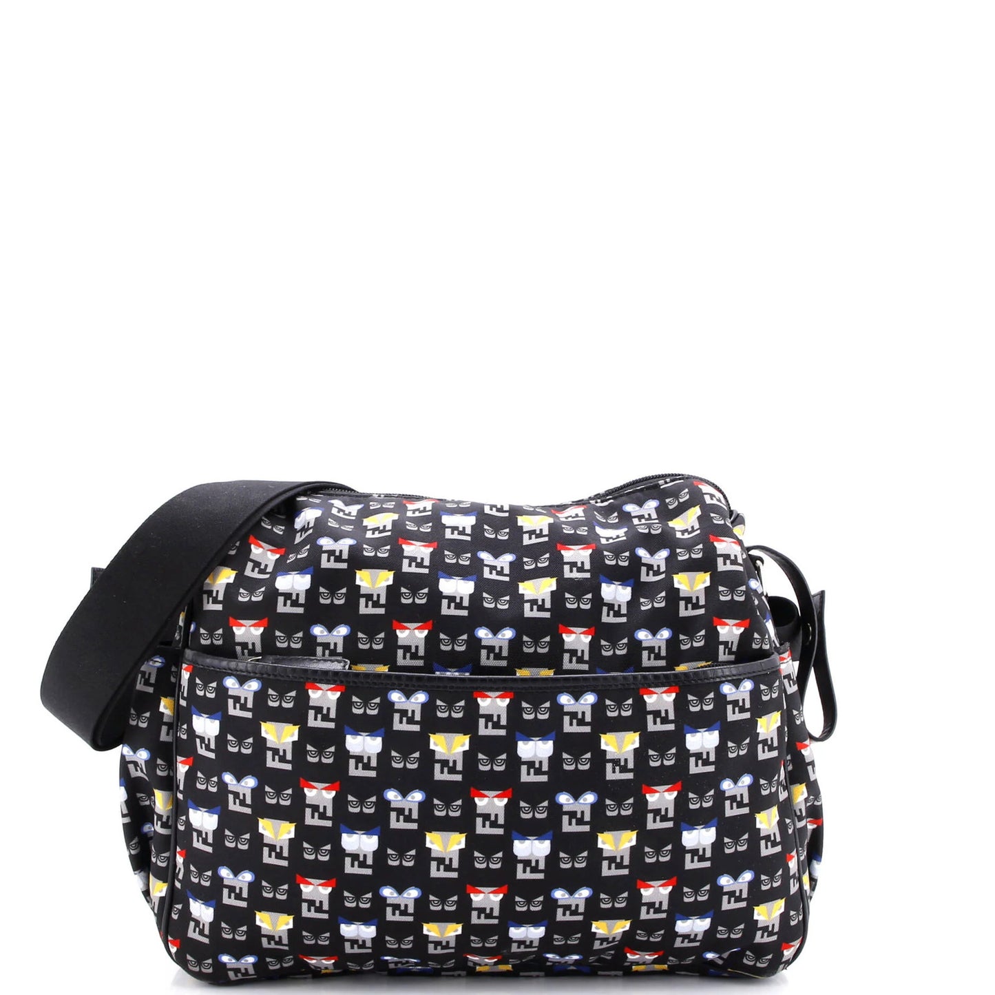 Fendi Monster Diaper Bag Printed Nylon