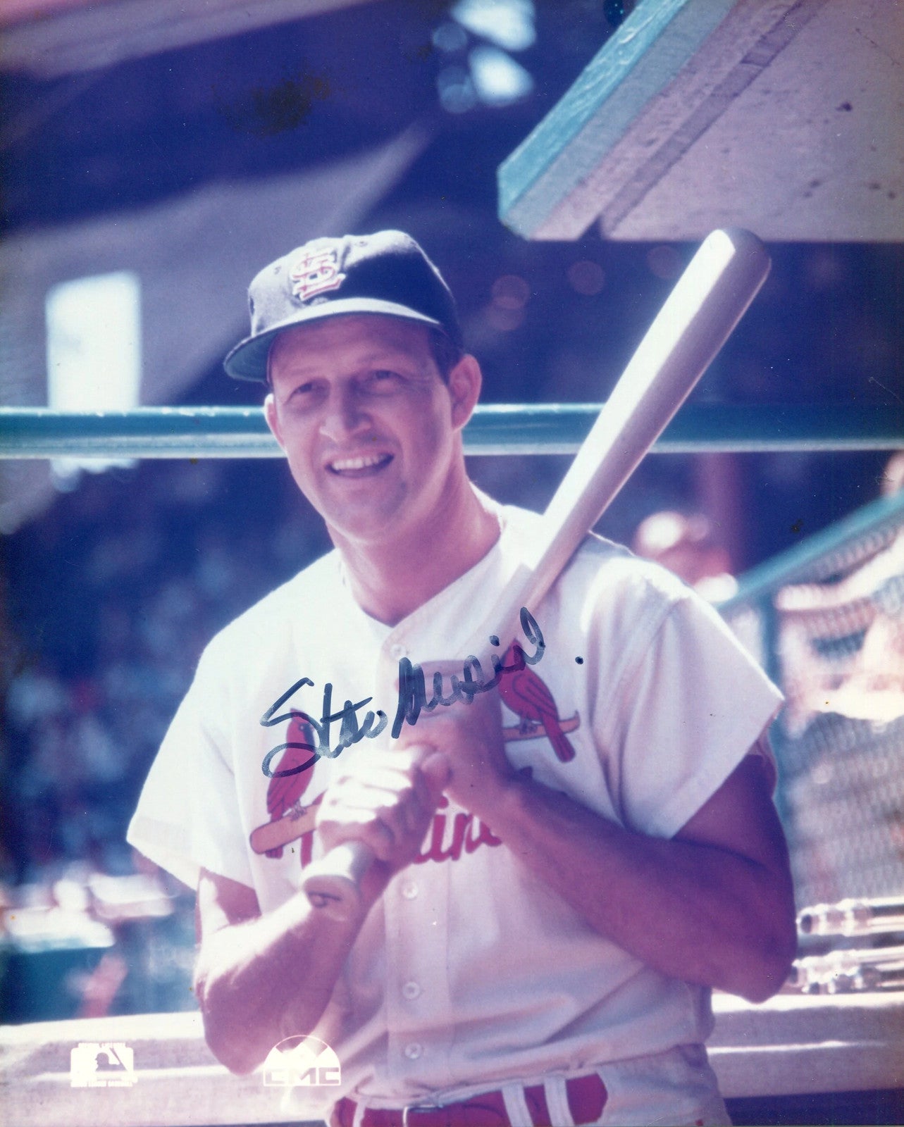 Stan Musial Autographed 8X10 Photo