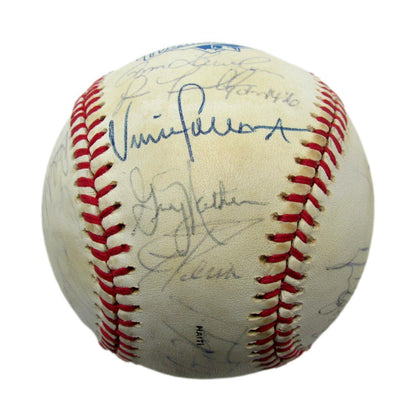 1987 Cardinals Autographed By 25 Rawlings World