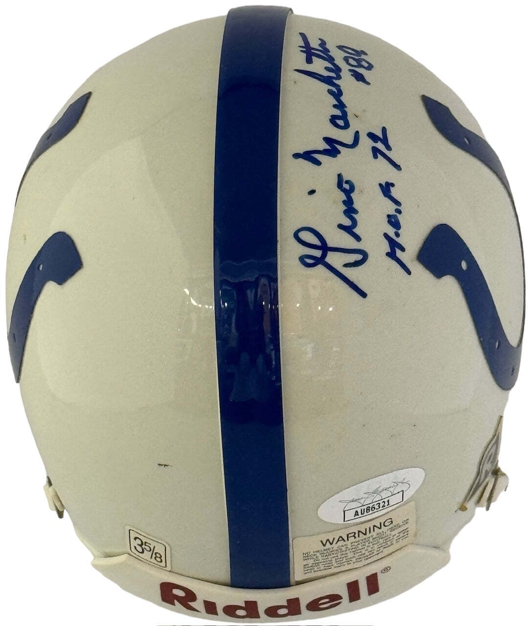 Gino Marchetti Autographed Colts Mini Helmet (Jsa)