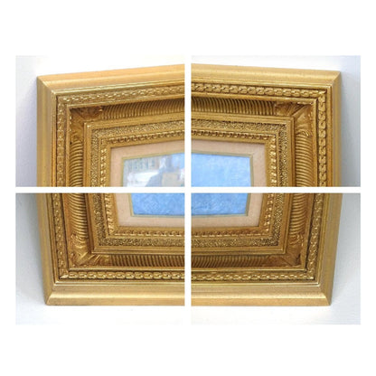 Andr Bourri Original Oil Painting "Port Of Pescola" Signed French Artist