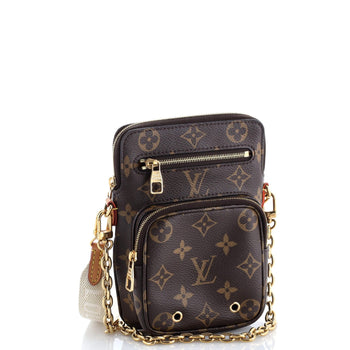 Louis Vuitton Utility Phone Sleeve Bag Monogram Canvas