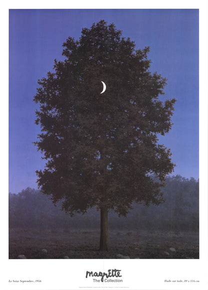 Rene Magritte Le Seize Septembre " Offset Lithograph Surrealism