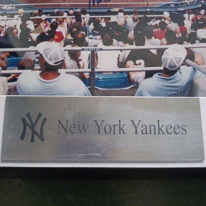 New York Yankees 2004 Autographed Photo Frame With Player Alex Rodriguez