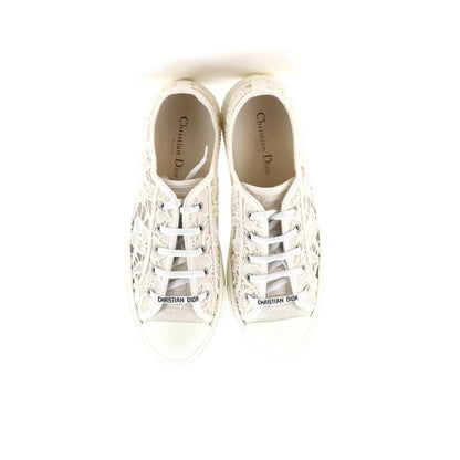 Christian Dior Women'S Walk'N'Dior Sneakers Embroidery With Macrame Effect