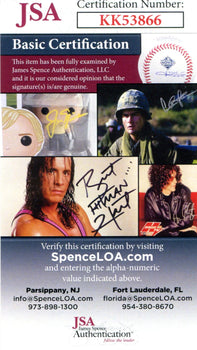 Roberto Alomar & Joe Carter Autographed 1992 World Series Envelope (Jsa)