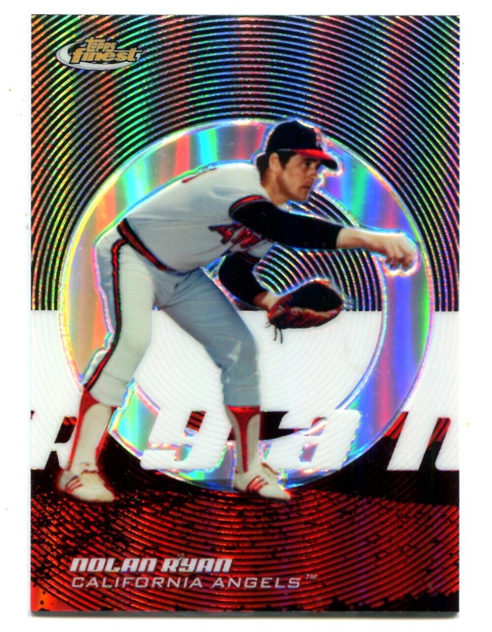 Nolan Ryan 2005 Topps Finest #157 Refractor /399 Card