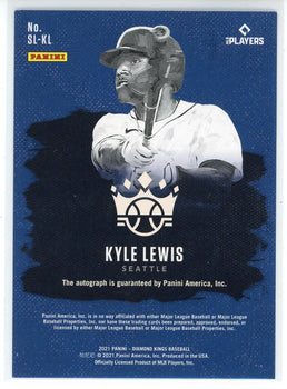 Kyle Lewis Autographed 2021 Panini Diamond Kings