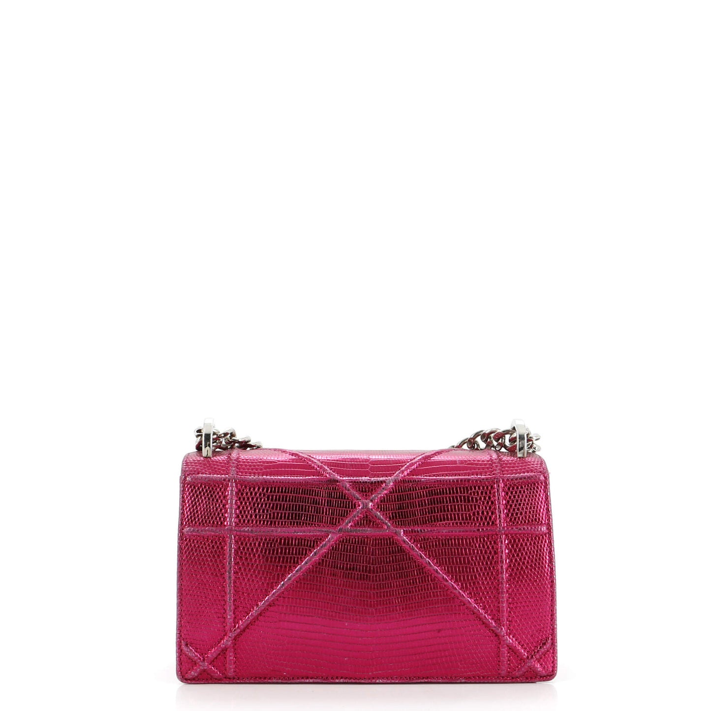 Christian Dior Diorama Flap Bag Lizard Medium