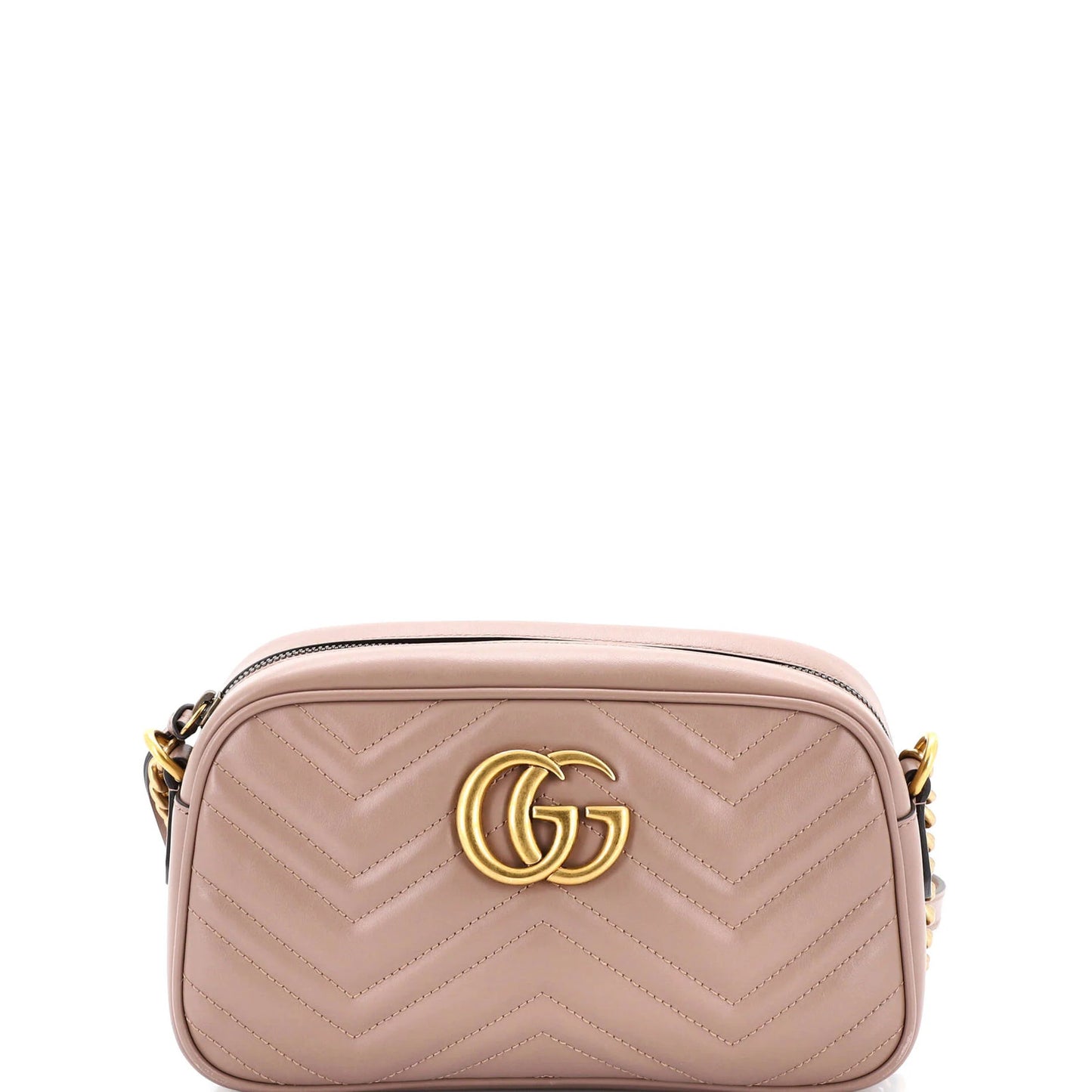 Gucci Gg Marmont Shoulder Bag Matelasse Leather Small