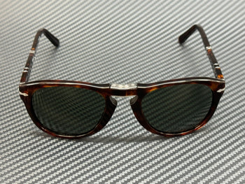 Persol Po0714 24 31 Havana Green Square Men'S