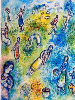 Marc Chagall Lithograph Coa Original Numbered