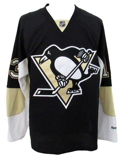 Nick Spaling Signed  Penguins Reebok