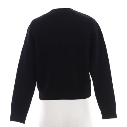 Christian Dior Women'S Logo Crewneck Sweater Cashmere Blend