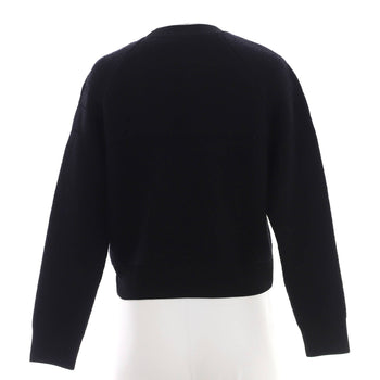 Christian Dior Women'S Logo Crewneck Sweater Cashmere Blend