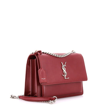 Saint Laurent Sunset Crossbody Bag Leather Medium
