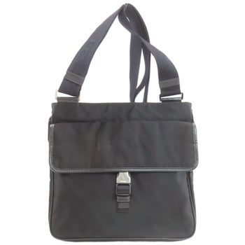 Nylon PRADA Logo Hardware Shoulder Bag