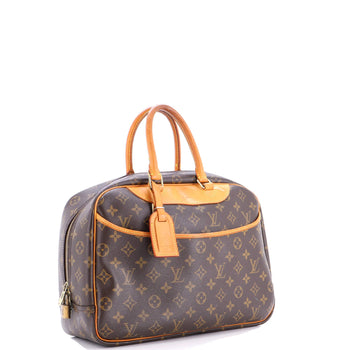 Louis Vuitton Deauville Handbag Monogram Canvas