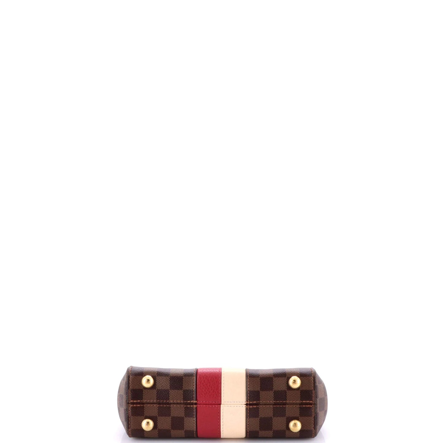 Louis Vuitton Bond Street Handbag Damier With Leather Bb