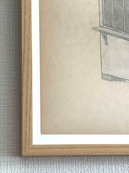 Philippe Weisbecker Original Drawing "Fukushima" Signed Unique Artwork 2021