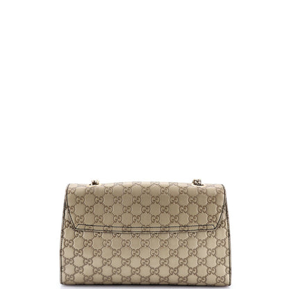 Gucci Emily Chain Flap Bag Guccissima Leather Medium