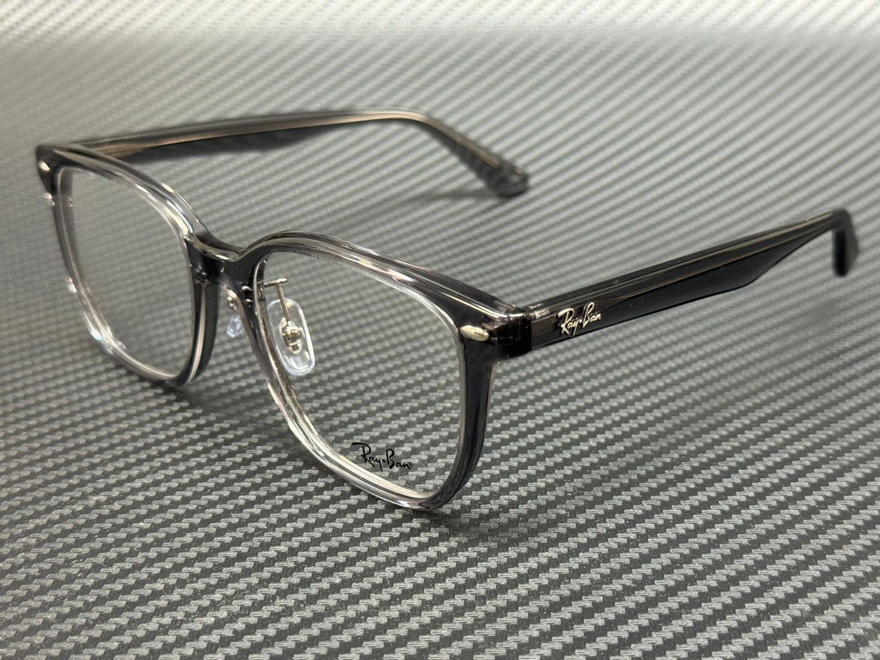 RAY BAN RX5425D 8268 Transparent Grey Unisex 54 mm Eyeglasses