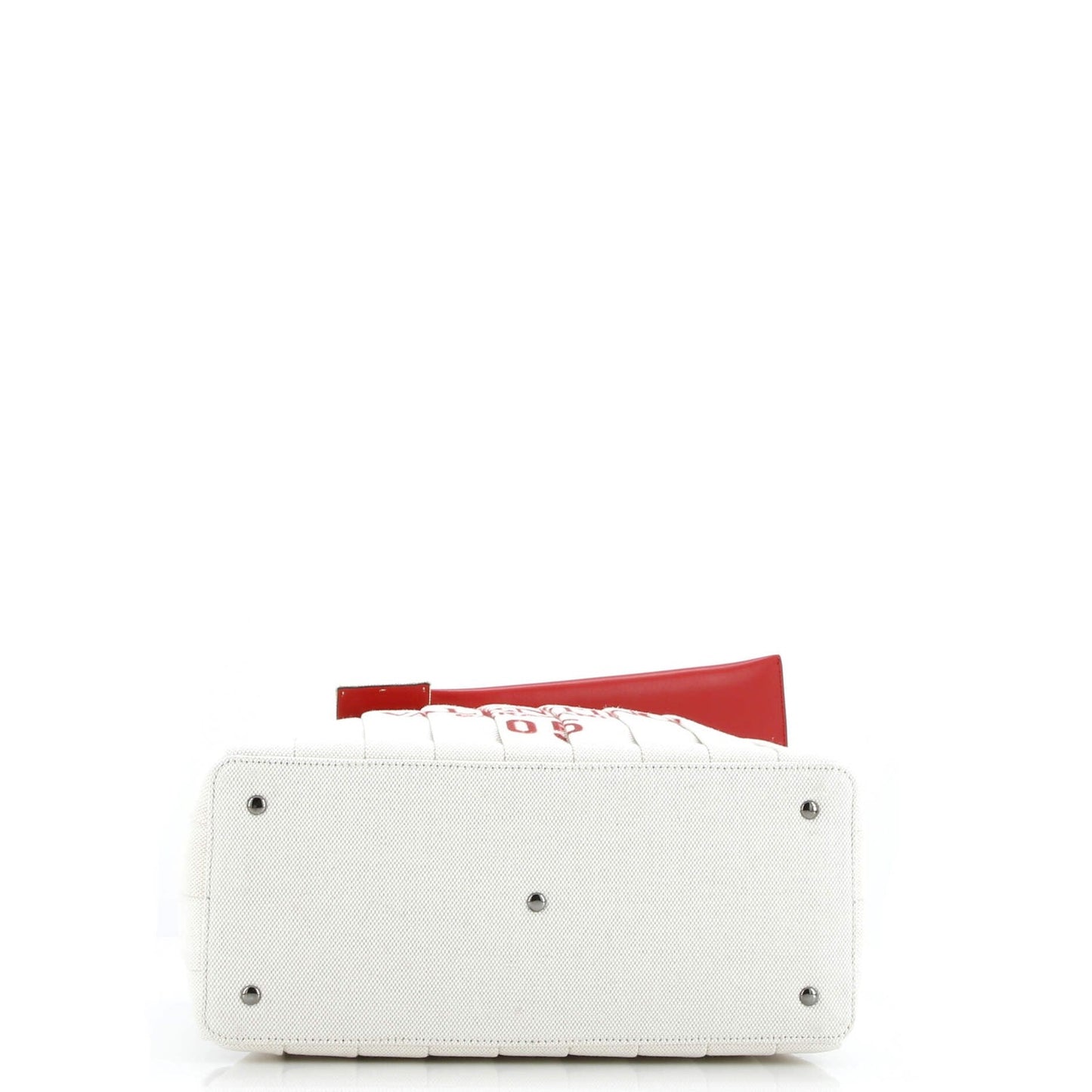 Valentino Garavani Atelier 05 Tote Pleated Canvas Medium