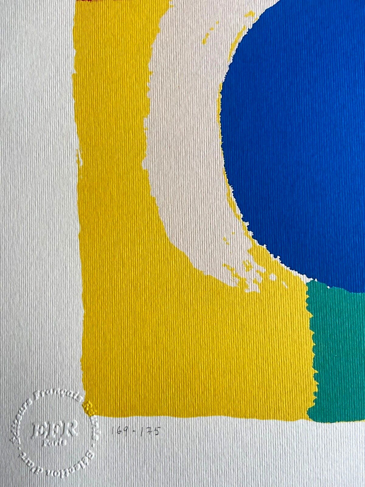 Sonia Delaunay Lithograph Coa Signed Op Numbered By Hand In Pencil