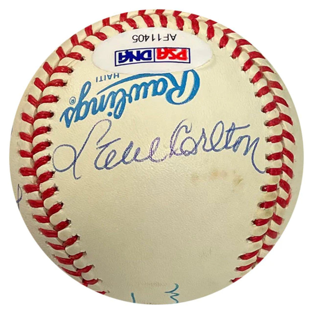 300 Win Club Autographed Baseball (Psa)