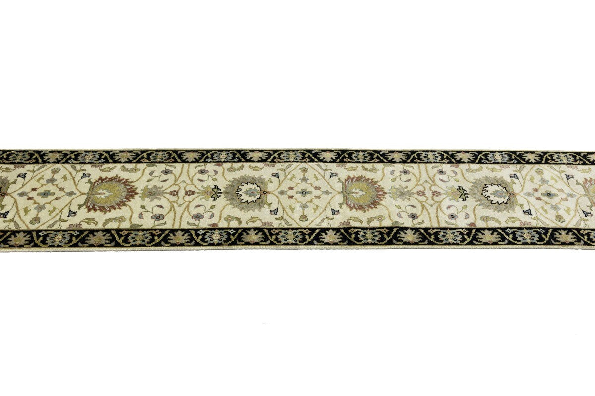 Oriental Wool Runner Rug Floral Chobi Peshawar