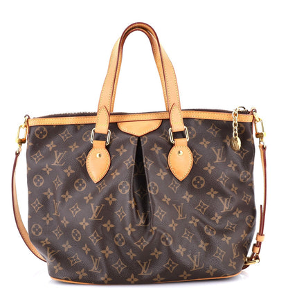 Louis Vuitton Palermo Handbag Monogram Canvas Pm