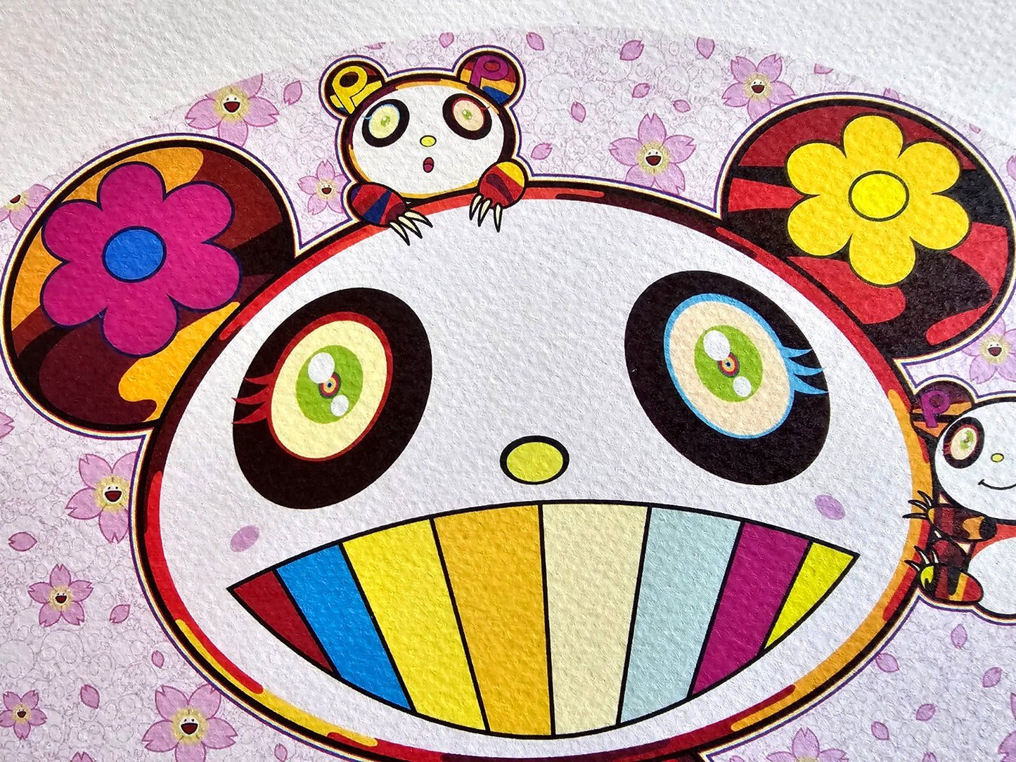 Takashi Murakami Lithograph Coa Numbered In Pencil Limited
