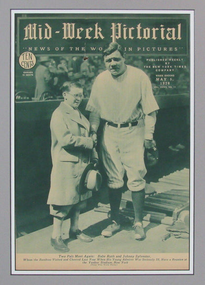 Mid-Week Pictorial Newspaper May 5, 1928 Babe